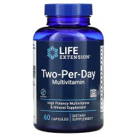 Two-per-day Multivitamin (мультивитамины) 60 таблеток LIFE Extension