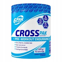 6PAK CROSS PAK (предтренировочный комплекс) 320 грамм 6Pak Nutrition