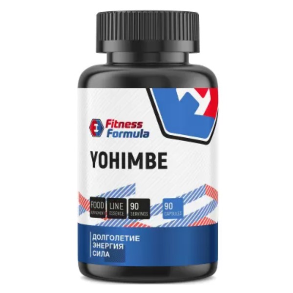 Купить Yohimbe 5 мг (йохимбин, йохимбе) 90 капсул Fitness Formula .