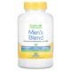 Men's Blend Iron Free (мультивитамины для мужчин, без железа, минералы, травы) 180 таблеток Super Nutrition