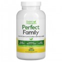 Perfect Family Multivitamin with Super Greens & Herbs Iron Free (мультивитамины без железа) 240 таблеток Super Nutrition