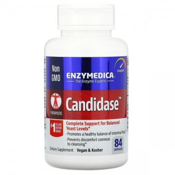 Candidase (ферменты для нормализации кишечной флоры) 84 растительные капсулы ENZYMEDICA