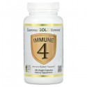 Immune 4 180 растительных капсул (комплекс для иммунной системы) California GOLD Nutrition