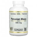 Peruvian Maca 500 мг (перуанская мака, тестобустер) 240 растительных капсул California GOLD