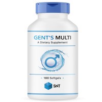 Gents multi (мультивитамины для мужчин) 180 мягких капсул SNT