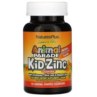Kid Zinc Animal Parade (цинк для детей) 90 жевательных таблеток Natures Plus