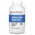 Branched-Chain Amino Acids (аминокислоты бцаа, лейцин, изолейцин, валин) 240 растительных капсул Lake Avenue