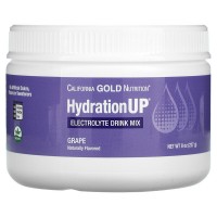HydrationUP Electrolyte Drink Mix (электролитный напиток, витамины) 227 грамм California GOLD