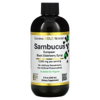 Adult Sambucus Elderberry (чёрная бузина) 240 мл California GOLD