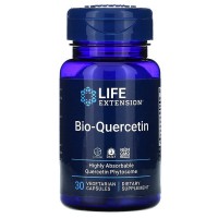 Bio-Quercetin (кверцетин, биокверцетин, фосфатидилхолин) 30 растительных капсул Life Extension