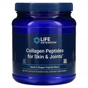 Collagen Peptides For Skin & Joints (коллаген, коллагеновые пептиды) 343 грамма Life Extension