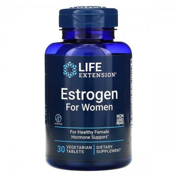 Estrogen for Women (дягиль лекарственный, брокколи, для нормализации эстрогенов) 30 растительных таблеток Life Extension