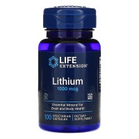 Lithium 1000 мкг (литий) 100 растительных капсул