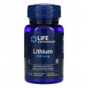 Lithium 1000 мкг (литий) 100 растительных капсул Life Extension