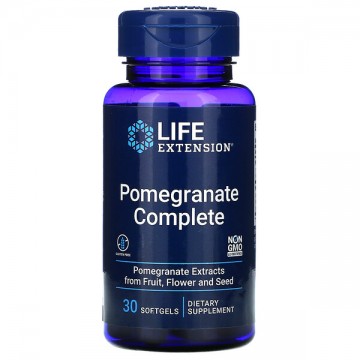 Pomegranate Complete (антиоксидант, эктракт граната) 30 гелевых капсул Life Extension