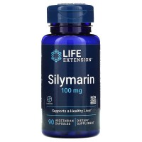 Silymarin 100 мг (силимарин) 90 растительных капсул Life Extension