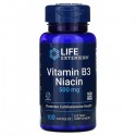 Vitamin B3 Niacin 500 мг (ниацин, витамин B3) 100 капсул Life Extension
