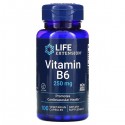 Vitamin B6 250 мг (витамин B6) 100 растительных капсул Life Extension