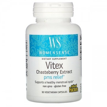 Womensense Vitex Chasteberry Extract (Витекс, целомудренник) 90 растительных капсул Natural Factors