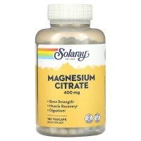 Magnesium Citrate 133 мг (магний, цитрат магния) 180 капсул Solaray