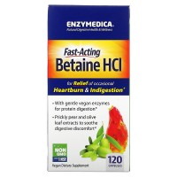 Betaine HCL (бетаина гидрохлорид) 120 капсул Enzymedica