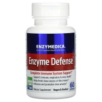 Enzyme Defense (протеолитические ферменты) 60 растительных капсул ENZYMEDICA