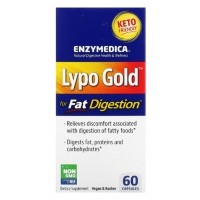 Lypo Gold (для расщепления жиров) 60 капсул Enzymedica