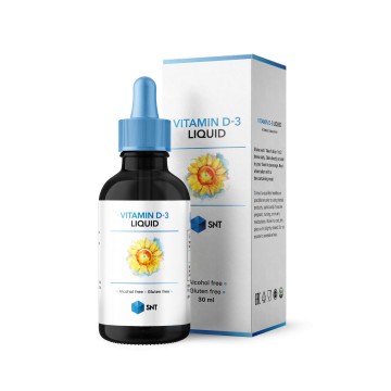 Vitamin D3 Liquid 1000МЕ (витамин D3, холекальциферол) 30 мл SNT
