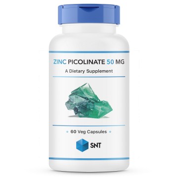Zinc picolinate 50 мг (цинк пиколинат) 60 капсул SNT