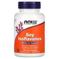 Soy Isoflavones (изофлавоны из сои) 120 растительных капсул NOW Foods