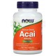 ACAI 500 мг (сублимированные ягоды асаи) 100 растительных капсул NOW Foods
