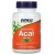 ACAI 500 мг (сублимированные ягоды асаи) 100 растительных капсул NOW Foods