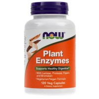 Plant Enzymes (Растительные ферменты, энзимы) 120 растительных капсул NOW Foods