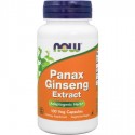 Panax Ginseng 500 мг (экстракт женьшеня) 100 растительных капсул NOW Foods