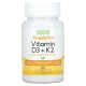 Vitamin D3 + K2 (витамин D3, витамин K2) 60 растительных капсул Super Nutrition