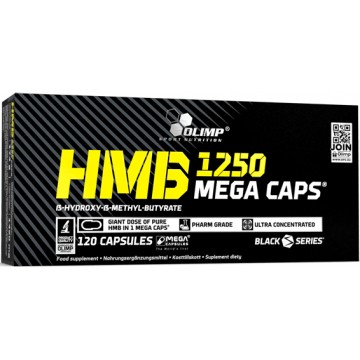 HMB 1250 MEGA CAPS (Гидроксиметилбутират) 120 капсул Olimp