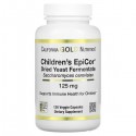Children's Epicor 125 мг (Сухой дрожжевой ферментат Saccharomyces cerevisiae для детей) 120 капсул California GOLD