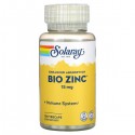 Bio Zinc (Био Цинк, витамин B6) 15 мг 100 растительных капсул Solaray
