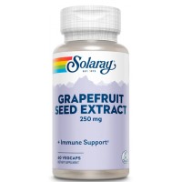 Grapefruit Seed Extract 250 мг (экстракт виноградной косточки) 60 растительных капсул Solaray