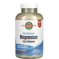 High Absorption Magnesium Fully Chelated (магний глицинат) 270 таблеток KAL