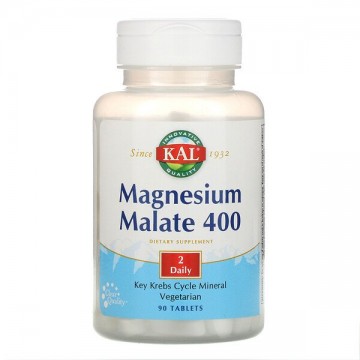 Magnesium Malate (магний малат) 400 мг 90 таблеток KAL