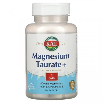 Magnesium Taurate+ (таурат магния) 400 мг 90 таблеток KAL