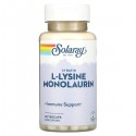 L-Lysine Monolaurin 1:1 Ratio (лизин, монолаурин) 60 растительных капсул Solaray