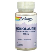 Monolaurin (Монолаурин) 500 мг 60 растительных капсул Solaray