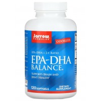 EPA-DHA Balance (омега, рыбий жир) 120 капсул Jarrow Formulas