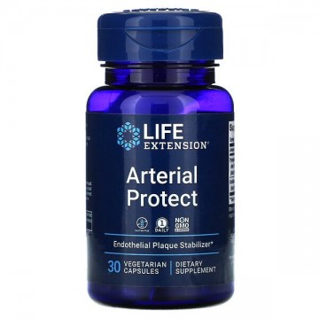 Arterial protect (защита сосудов), 30 растительных капсул, Life Extension