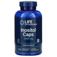 Inositol Caps 1000 мг (инозитол) 360 растительных капсул Life Extension
