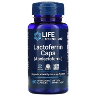 Lactoferrin Caps (Лактоферрин) 60 растительных капсул Life Extension