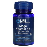 Mega Vitamin K2 45000 мкг (витамин K2) 30 капсул Life Extension