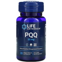 PQQ 20 мг (Пирролохинолинхинон, Митохондрии) 30 растительных капсул Life Extension
